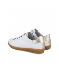 Catchalot 2981 white leather sneakers