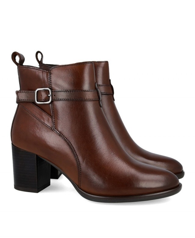 Botines marrones de tacón Catchalot 5742