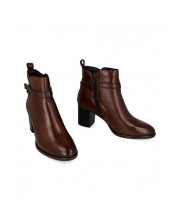 Botines marrones de tacón Catchalot 5742