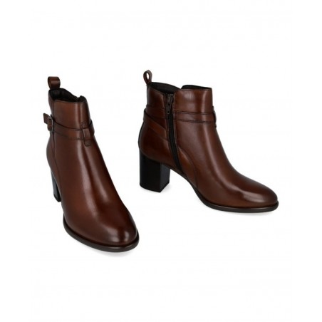 Botines marrones de tacón Catchalot 5742