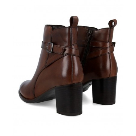 Catchalot 5742 brown heeled ankle boots