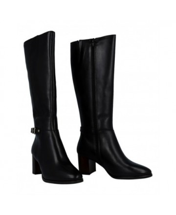 Botas negras de piel para mujer Catchalot 4271