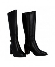 Botas negras de piel para mujer Catchalot 4271