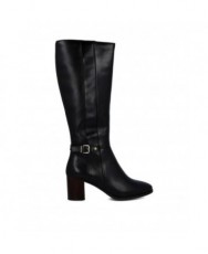 Botas negras de piel para mujer Catchalot 4271