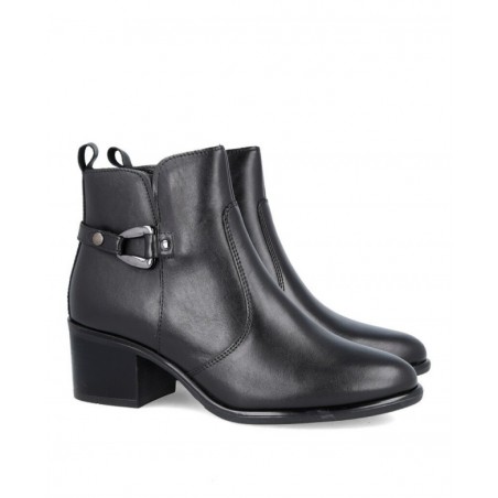 Botines negros de tacón bajo Catchalot 1977