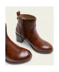 Porronet Raquel brown heeled ankle boots 4781