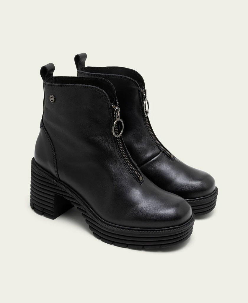 Porronet Mila 4774 ankle boots with front zipper