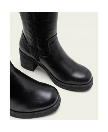 Bota de caña baja en negro Porronet Marni 4764