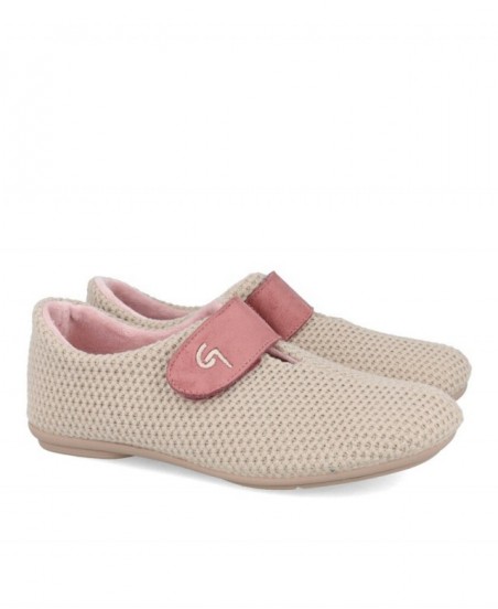 Garzon 5887.291 closed slippers with Velcro fastening - 1