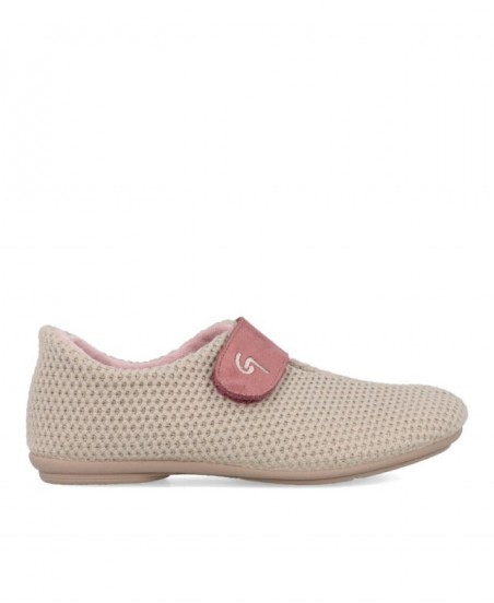 Garzon 5887.291 closed slippers with Velcro fastening - 2