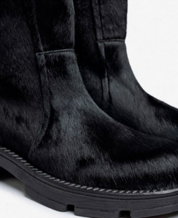 Botines de pelo liso Yokono Elze 011