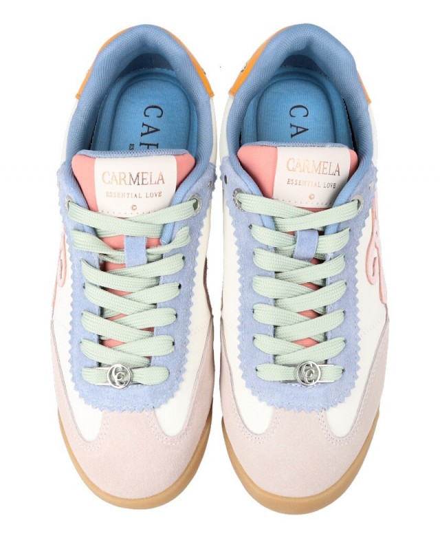 Carmela 163119 multicoloured leather trainers