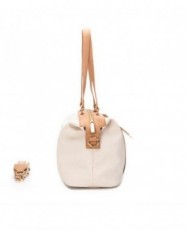 Carmela 186199 two-tone women's handbag