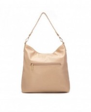 Bolso hombro en beige Carmela 186203