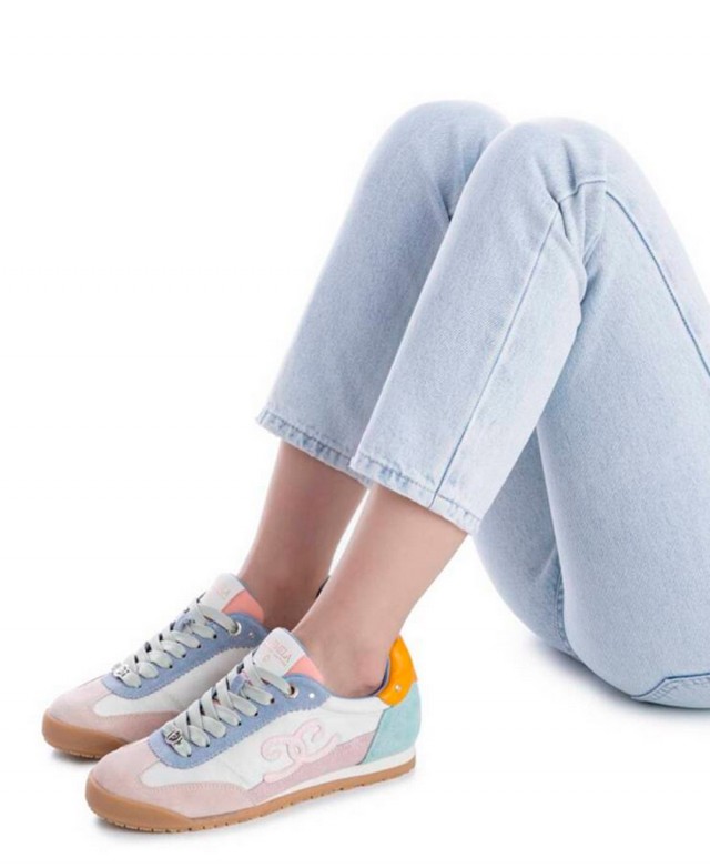 Carmela 163119 multicoloured leather trainers