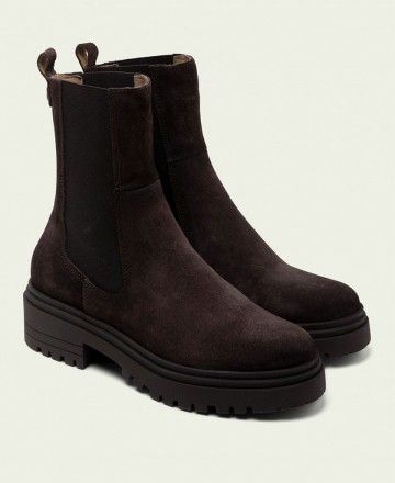 Porronet Celeste 4724 suede Chelsea boots