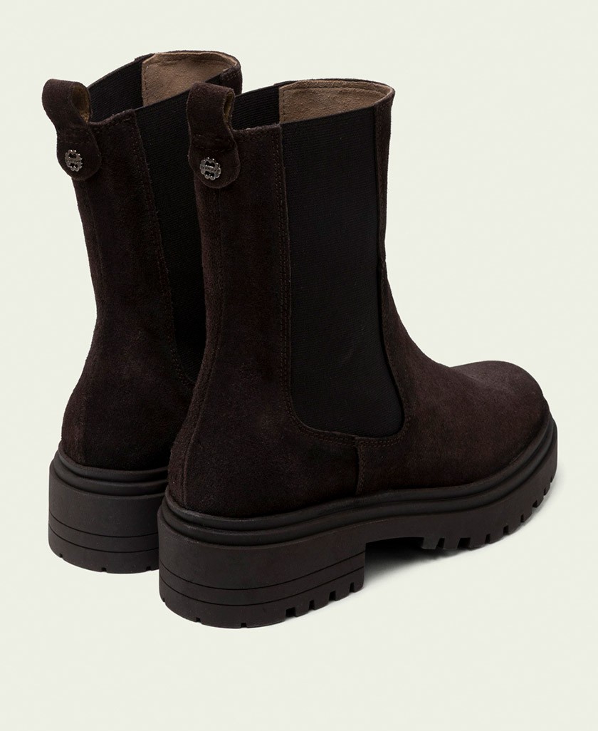 Porronet Celeste 4724 suede Chelsea boots