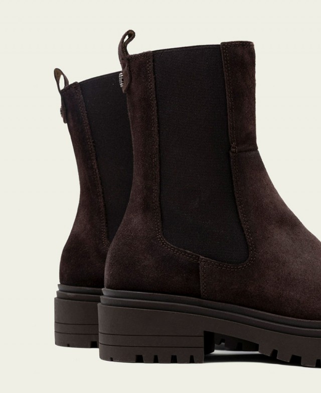 Porronet Celeste 4724 suede Chelsea boots