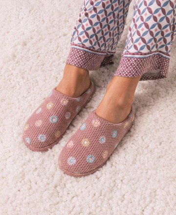 Zapatillas de flores para mujer Garzón 15300.540