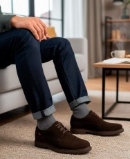 Callaghan 57254.1 brown suede shoes