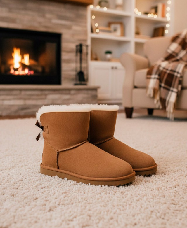 Botines lazo de raso UGG W Mini Bailey Bow II