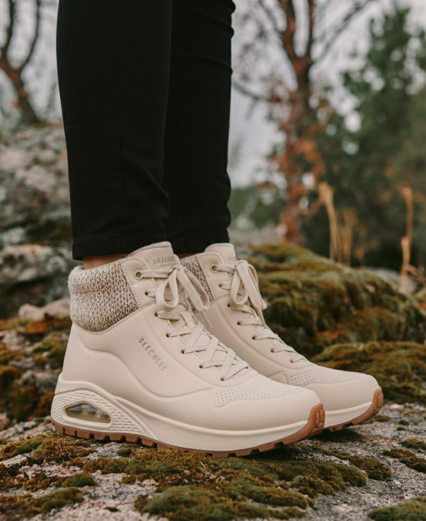 Botín cuña Skechers Uno rugged darling days 167988
