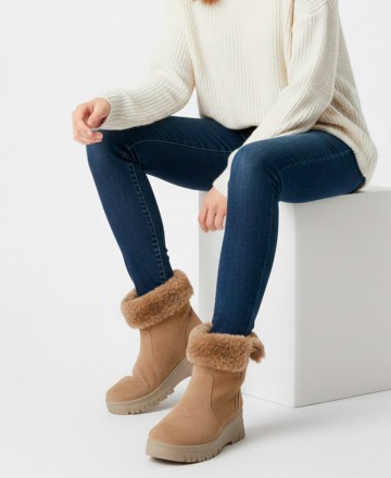 Imac 857037.7176.013 Camel Boots with Warm Lining