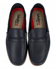 Callaghan 11801.1 blue loafers for men