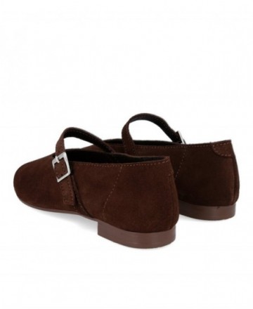 Merceditas marrón chocolate Stilmoda 6405