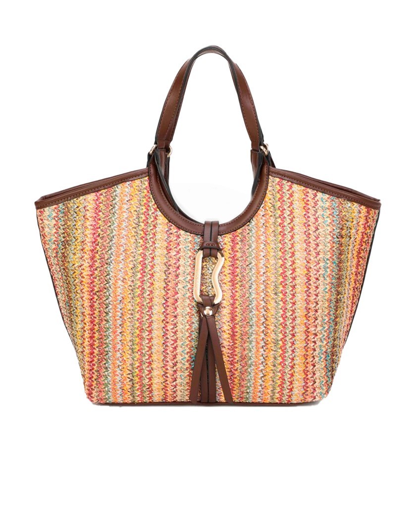 Bolso multicolor Binnari Lina 21023