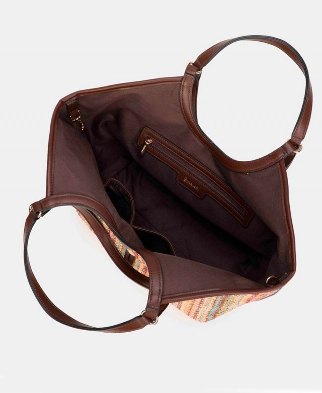 Bolso multicolor Binnari Lina 21023