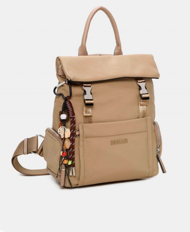 Mochila con solapa Binnari Xara 21151