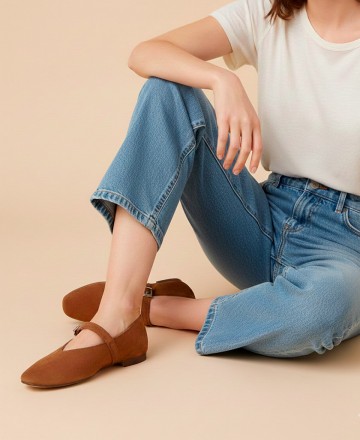 Pointed toe ballet flats Stilmoda 6405