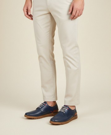 Zapatos azul marino de piel Fluchos Barry F1156