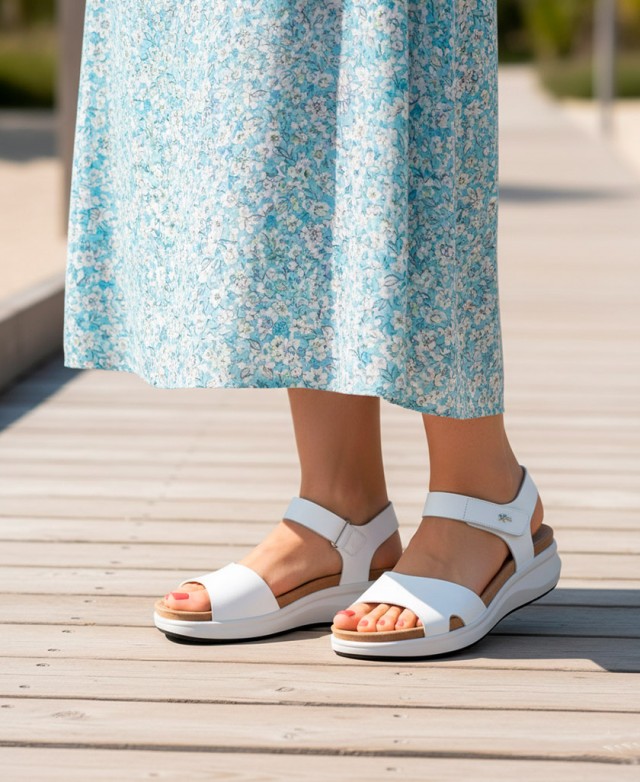 Fluchos Yagon F1475 wedge sandals