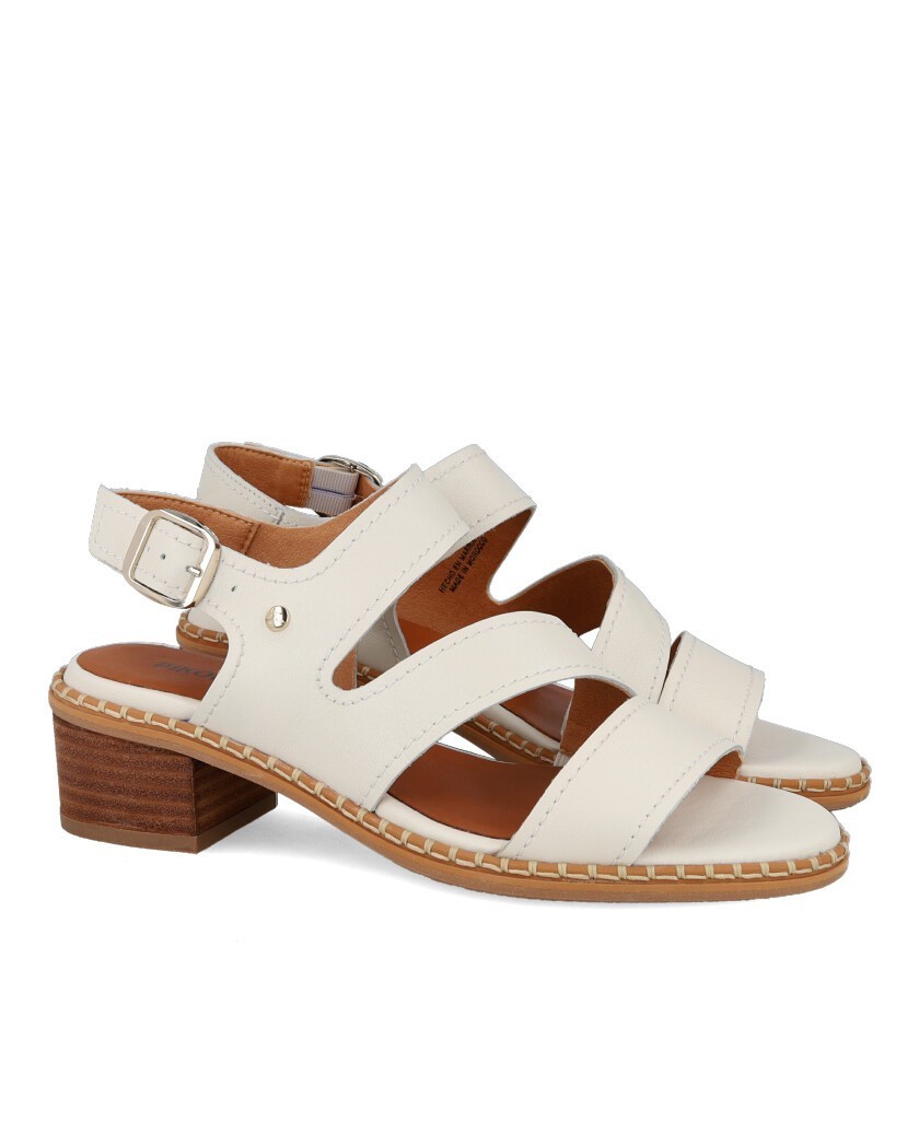 Sandalias blancas Pikolinos Blanes W3H-1635