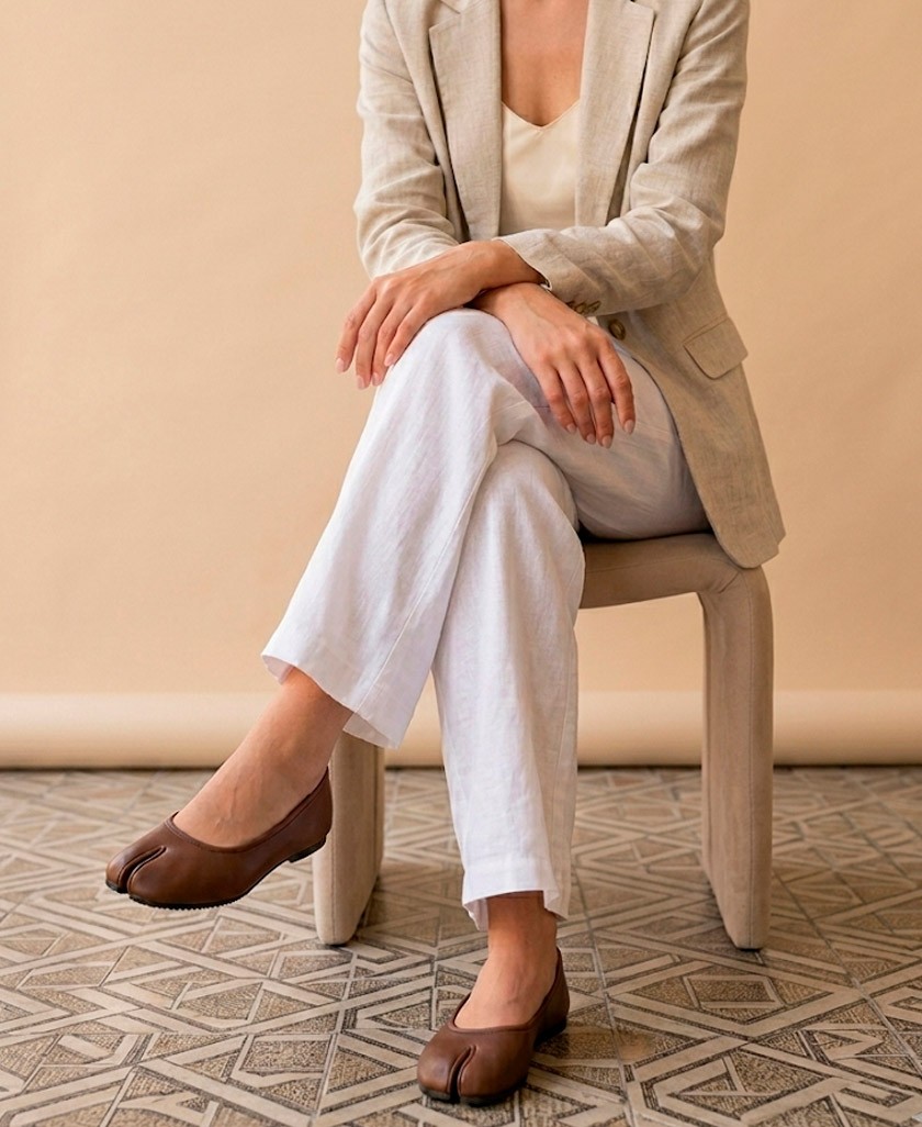 Mustang Tabatha 56265 Tabi Ballerina Flats