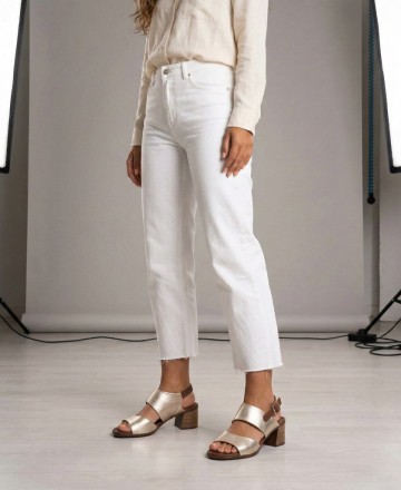 Sandalias de piel metalizadas Catchalot k-111709