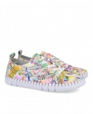 Zapatillas de piel Happy Monk Creta-014