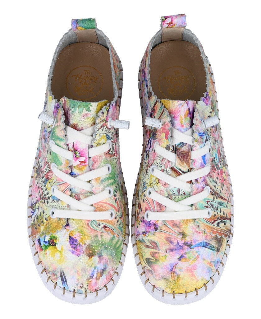 Zapatillas de piel Happy Monk Creta-014