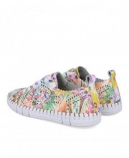 Zapatillas de piel Happy Monk Creta-014