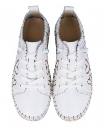 Happy Monk Creta-30 white trainers