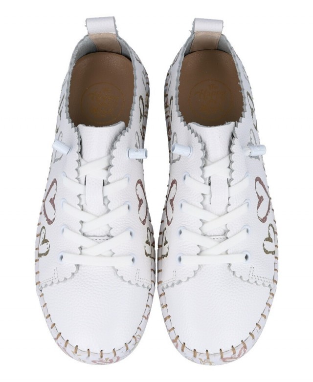 Happy Monk Creta-30 white trainers