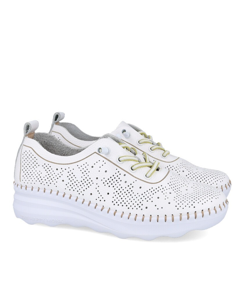Zapatillas con cuña Happy Monk Calpe-011