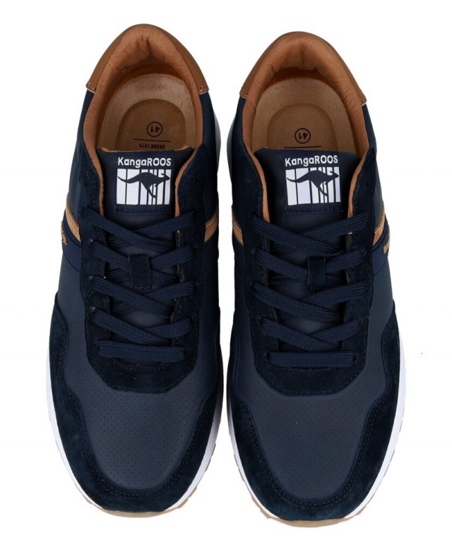 Kangaroos K002-4 leather trainers