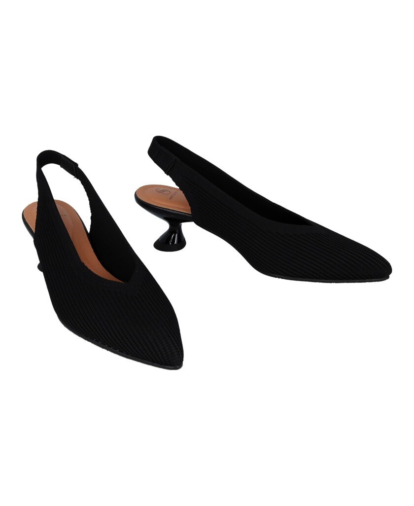 Miss Elastic 76626 stretch court shoes