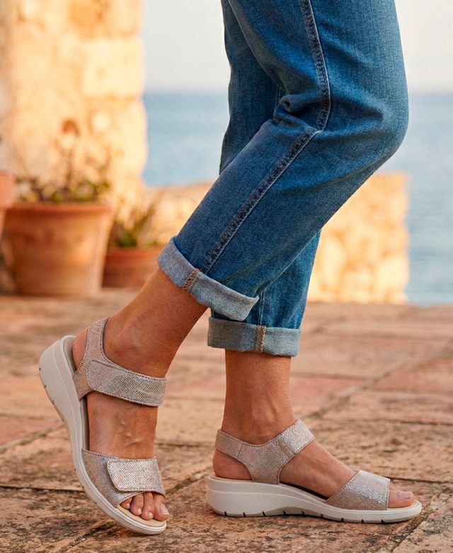 Sandals with Velcro fastening Imac 107960