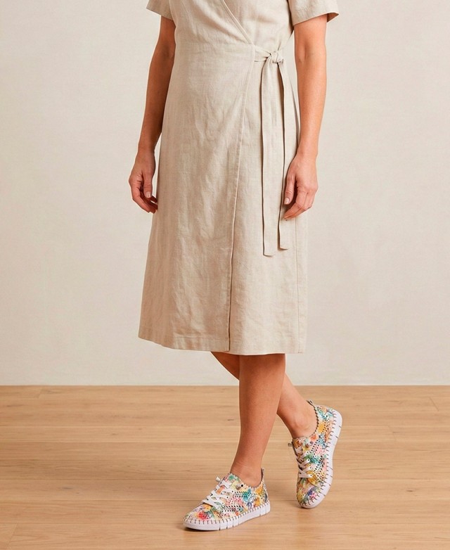 Zapatillas de piel Happy Monk Creta-014