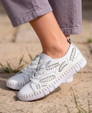 Happy Monk Creta-014 die-cut trainers