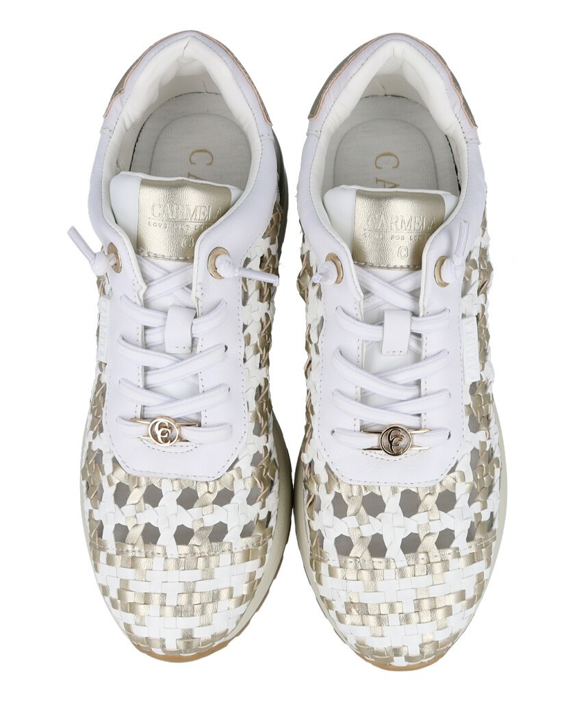 Carmela braided trainers 162287